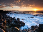 Coastal Sunset,Hawaii