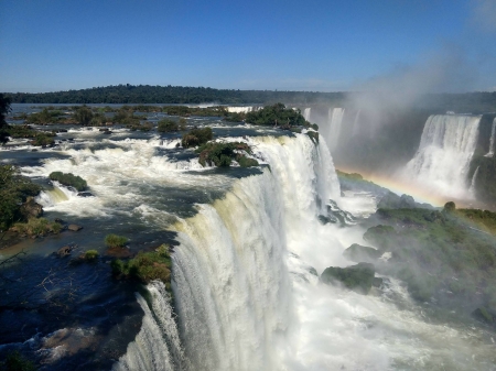 Iguazu Falls - fun, nature, iguazu falls, cool, river, waterfalls