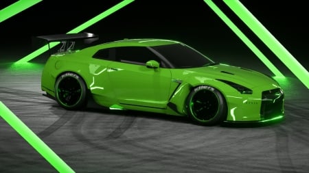 Nissan R35 - r35, car, tuner, sports car, nissan r35, auto, nissan