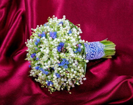 Lily of the Valley - blossoms, spring, bouquet, photography