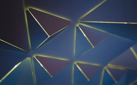 Abstract Triangles - Triangles, fun, 3d, cool, Abstract