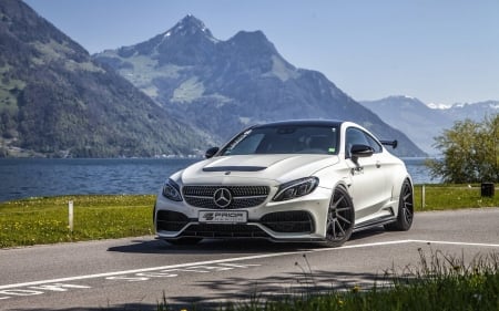 Mercedes Benz - fun, car, Mercedes Benz, cool, mountain