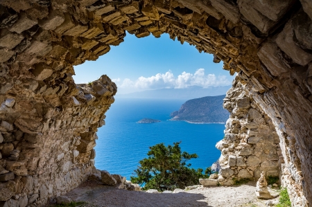 Cave - sea, caves, rocks, beautiful