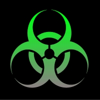 biohazard green grey