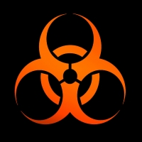 biohazard orange