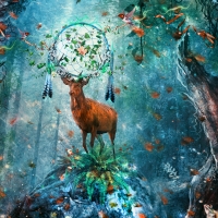 Fantasy deer