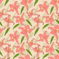 Pink Orchid Pattern