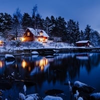 Winter Cabins