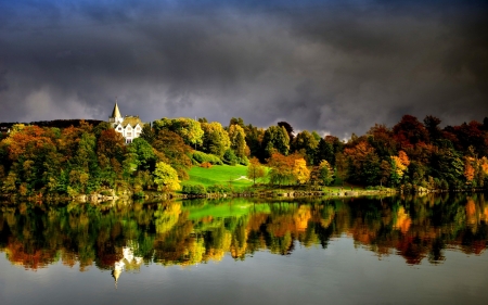 The Royal Castle "Gamlehaugen" in Bergen, Norway