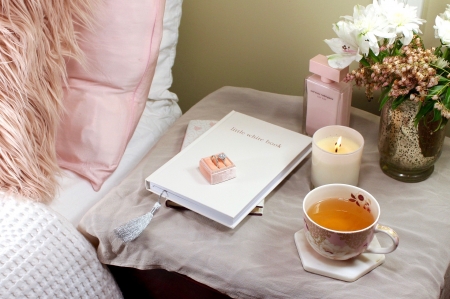 Drink - drink, bed, photo, book