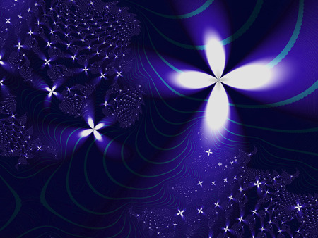 chistmas star wallpaper - fractal, star, abstract, christmas