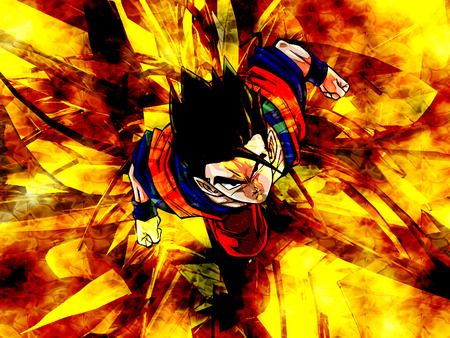 Gohan Burning Anger