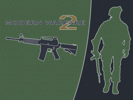 Modern Warfare2  - modern warfare, logo, cool, game, callofduty