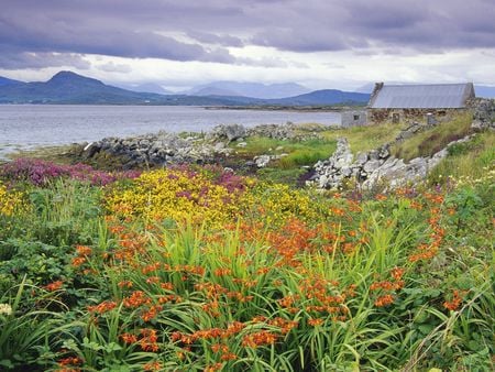 Carna Bay Ireland - sky, beach, landscape