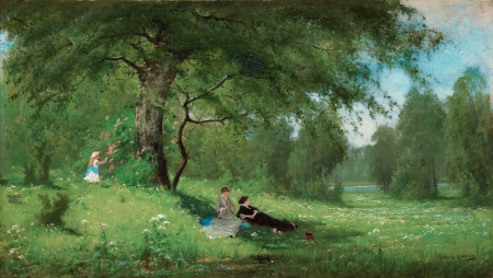 Merry Company in a Summer Meadow