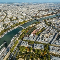 Paris Aerial View