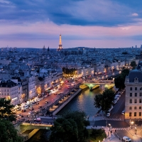 Evening in Paris