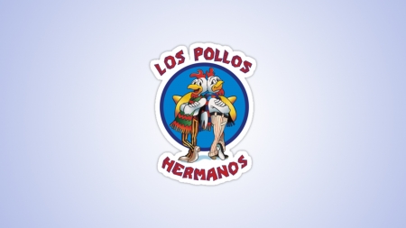 Breaking Bad - Los Pollos Hermanos - breaking bad, logos, tv series, typography, simple background