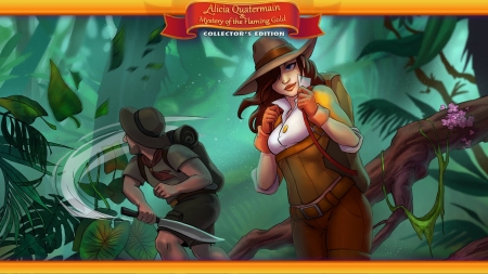 Alicia Quatermain 3 And Mystery of the Flaming Gold02 - fun, puzzle, hidden object, cool, video games