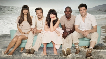 New Girl - TV series, funny, New Girl, entertainment, cool