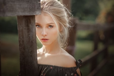 Unknown Model - woman, gorgeous, blonde, model, babe