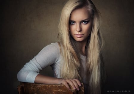 Unknown Model - woman, gorgeous, blonde, model, babe