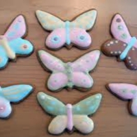 GIngerbread Butterflies Cookies