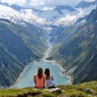 Mountains in Innsbruck, Austria