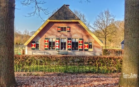 House in Maarsbergen, Netherlands - village, house, architecture, netherlands