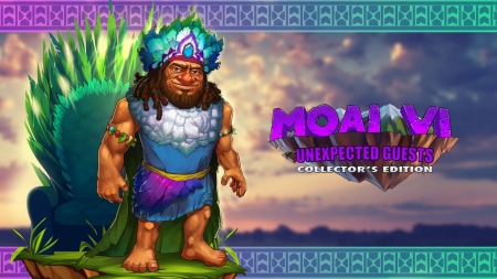 Moai 6 - Unexpected Guests03 - fun, puzzle, hidden object, cool, video games