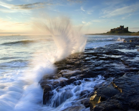 My soul is full of longing for the secret of the sea - beach, amazing, sea, wave