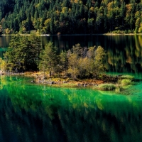 Eibsee Lake(Bavaria, Germany)