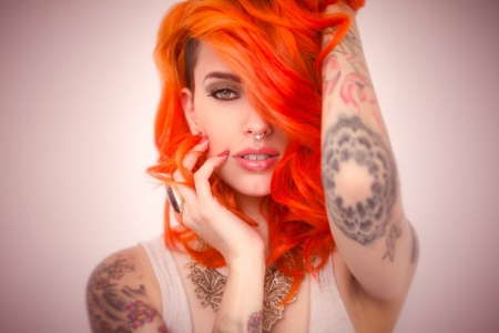 Jana Naima Zerlett - babe, gorgeous, woman, beautiful, model, Jana Naima Zerlett, suicide girls, German