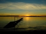 Pier in Sunset