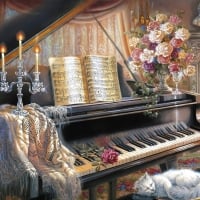 Piano Painting