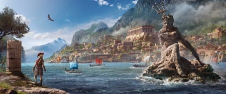 Assassin's Creed Odyssey - game, Ubisoft, Assassins Creed Odyssey, Assassins Creed, 2019, gaming, video game