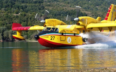 Seaplane - aircraft, plane, seaplane, water