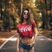 Coca Cola Model ~ Sara Tessitore
