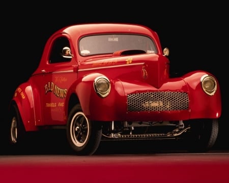 hot rod - coupe, car, rod, hot