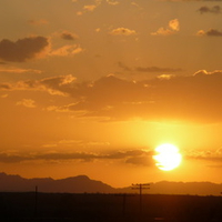 Sunset in Arizona