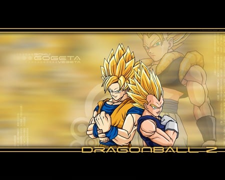 Goku Vegeta n Gogeta - gogeta, goku, vegeta