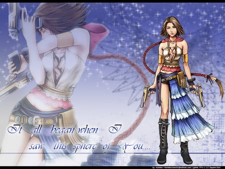 Yuna's Story - ffx, sphere, ffx-2, yuna