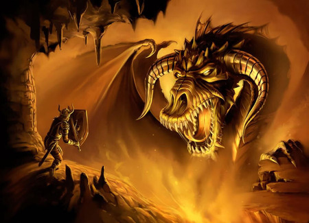 3d wallpaper 5 jpg - gold, 3d, dragon, fantasy