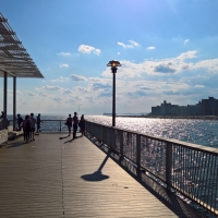 Pier in New York