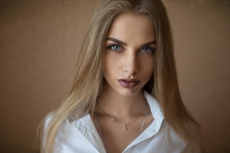 Unknown Model - woman, gorgeous, beautiful, natural, blonde, model