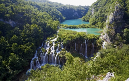 Waterfall in Croatia - Southern Europe, nature, waterfall, Croatia