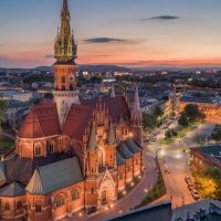 St. Joseph's Church in Krakow, Poland