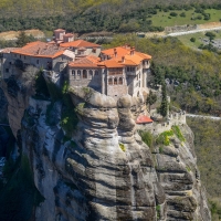 Monastery in Meteora, Greece