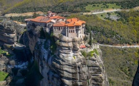 Monastery in Meteora, Greece