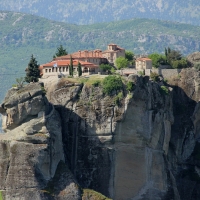 Monastery in Meteora, Greece